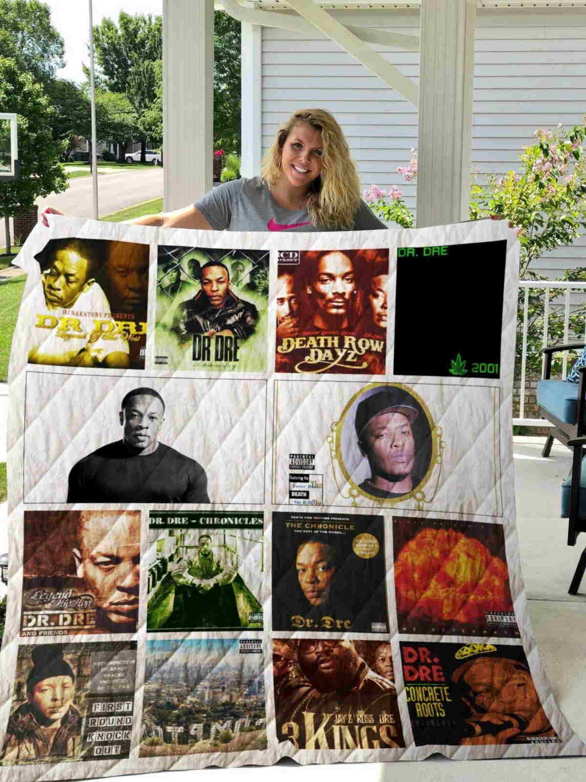 Dr.Dre Albums 3D Quilt Blanket