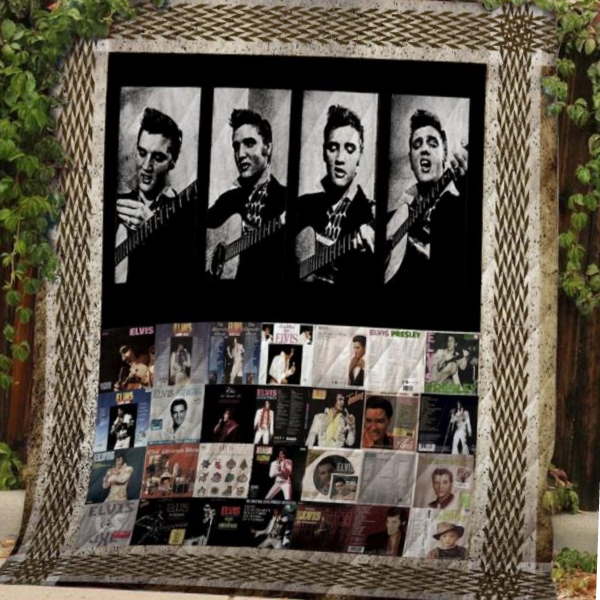 Elvis Presley 3D Quilt Blanket