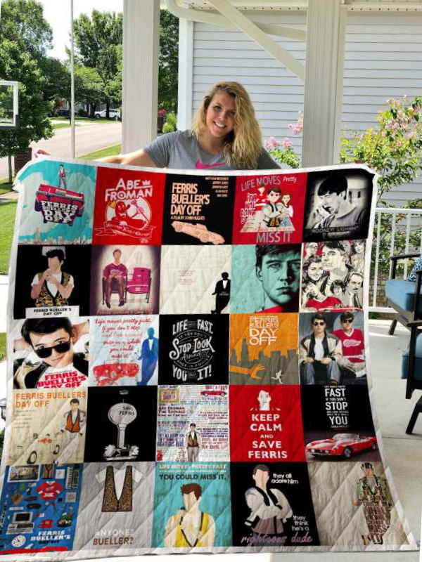 Ferris Bueller’S Day Off 3D Quilt Blanket