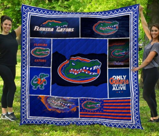 Florida Gators 3D Quilt Blanket