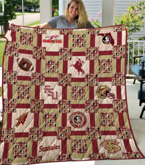 Florida State Seminoles 3D Quilt Blanket