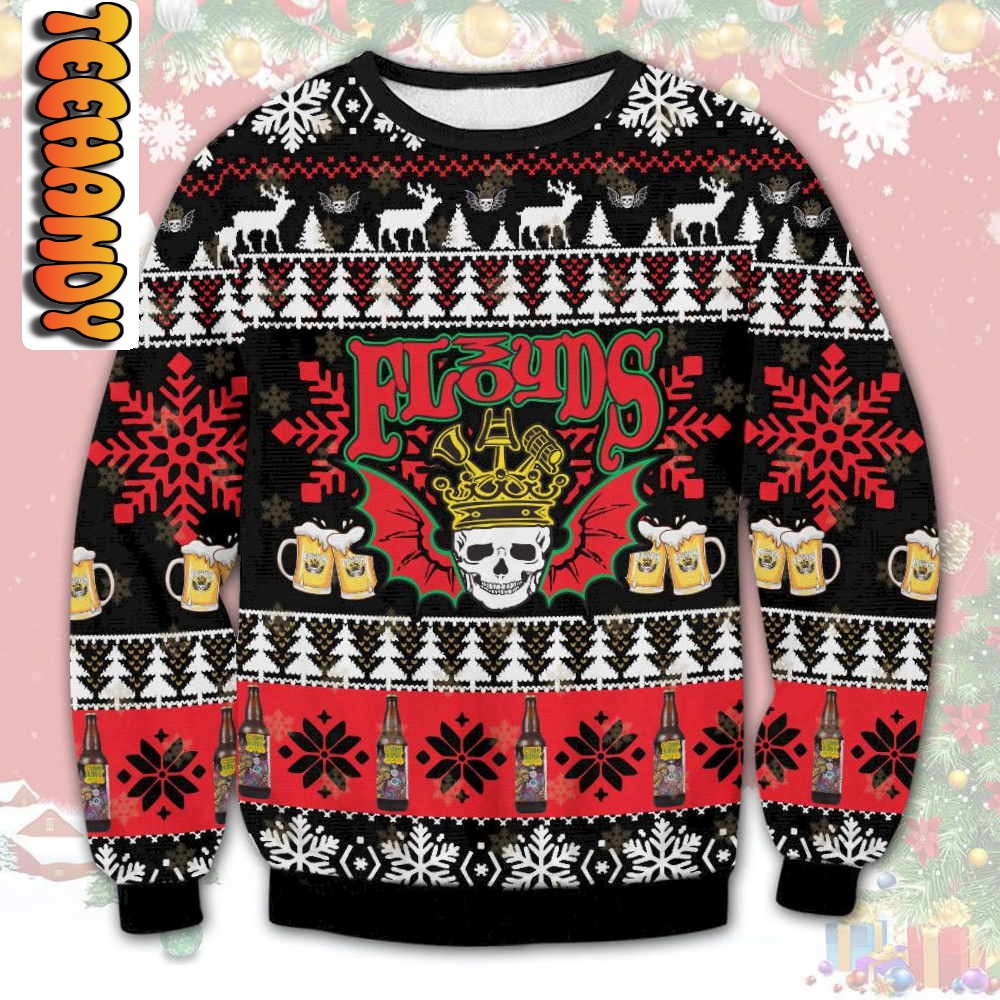 Floyds Beer Ugly Christmas Sweater