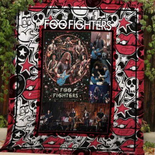 Foo Fighters 3D Quilt Blanket