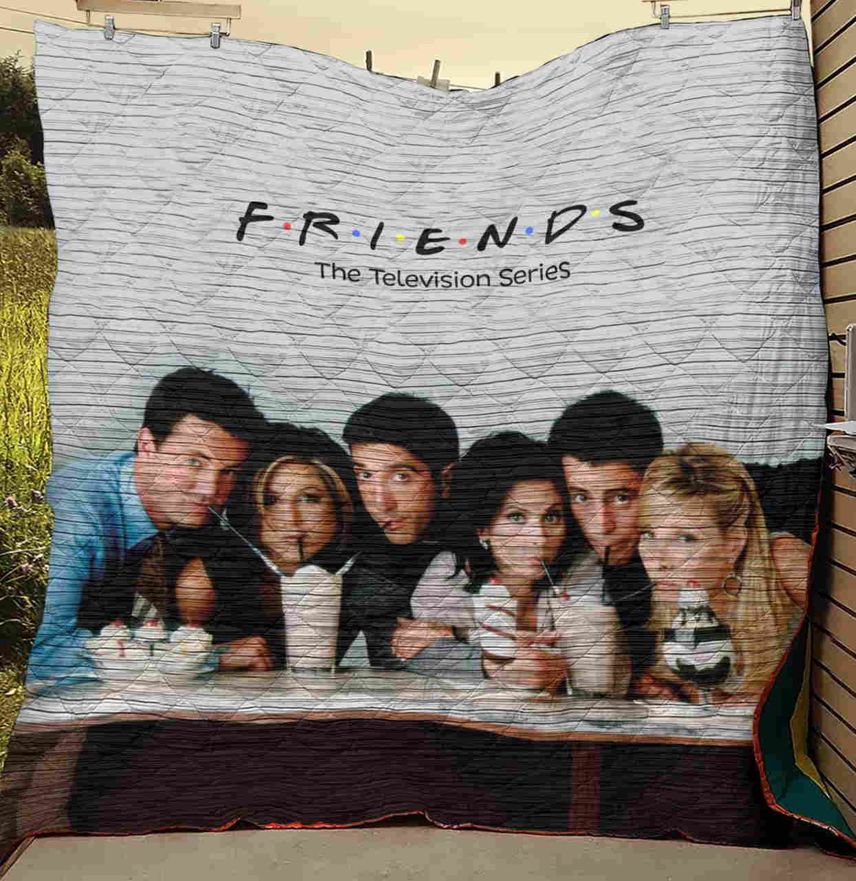 Friends Milkshake 3D All Over Print Quilt Blanket