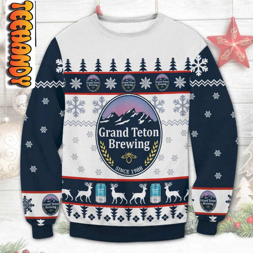 Grand Teton Brewing Ugly Christmas Sweater