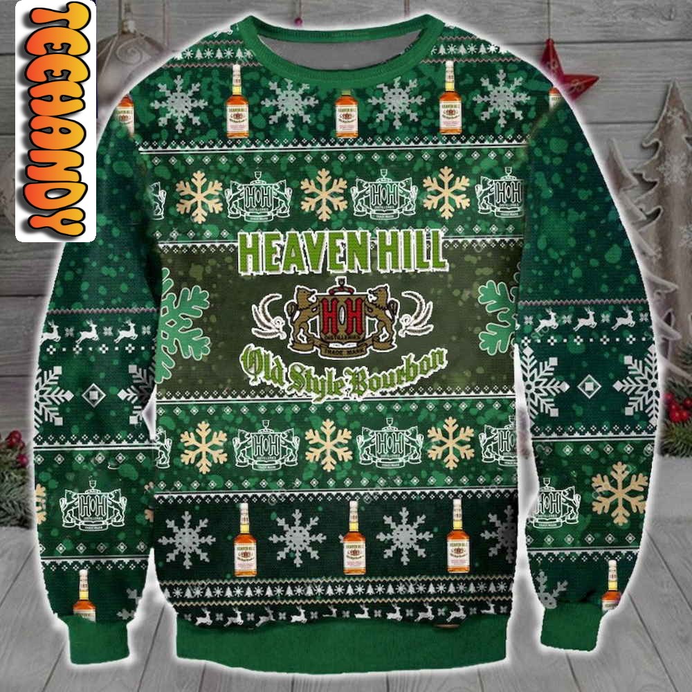 Heaven Hill Bourbon Ugly Christmas Sweater