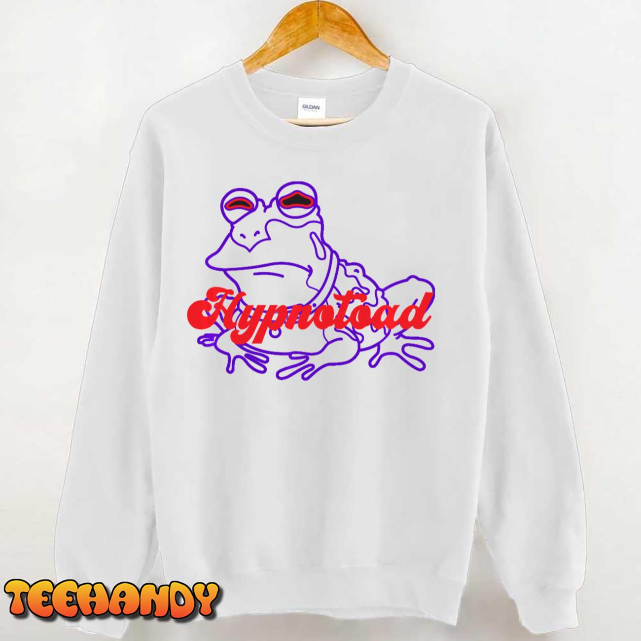 Hypnotoad Funny Frog Football Coach Pullover Hoodie