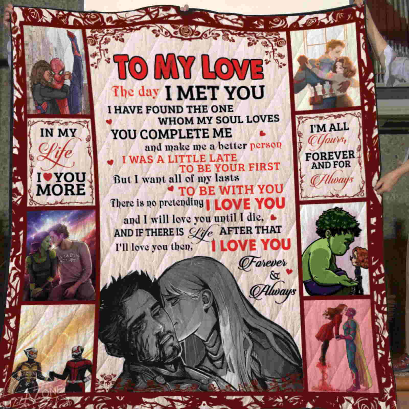 I Was Little Late To Be Your First All Over Print Quilt Blanket