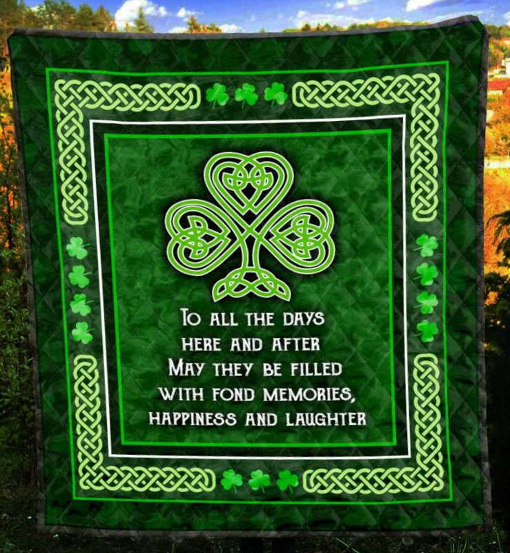 Irish 3D Quilt Blanket