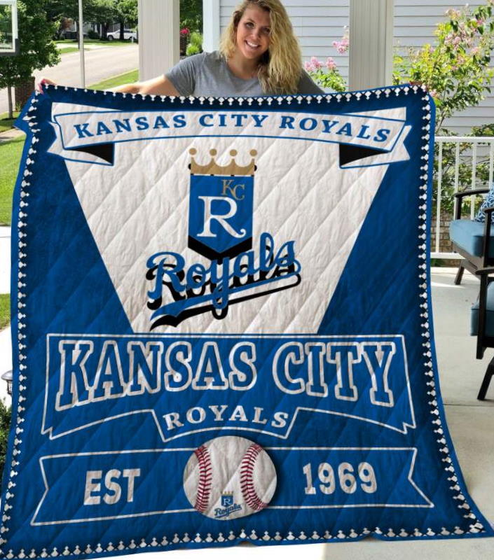 Kansas City Royals 3D Quilt Blanket