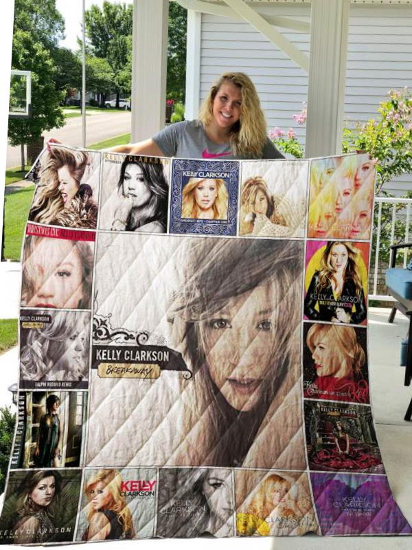 Kelly Clarkson 3D Quilt Blanket