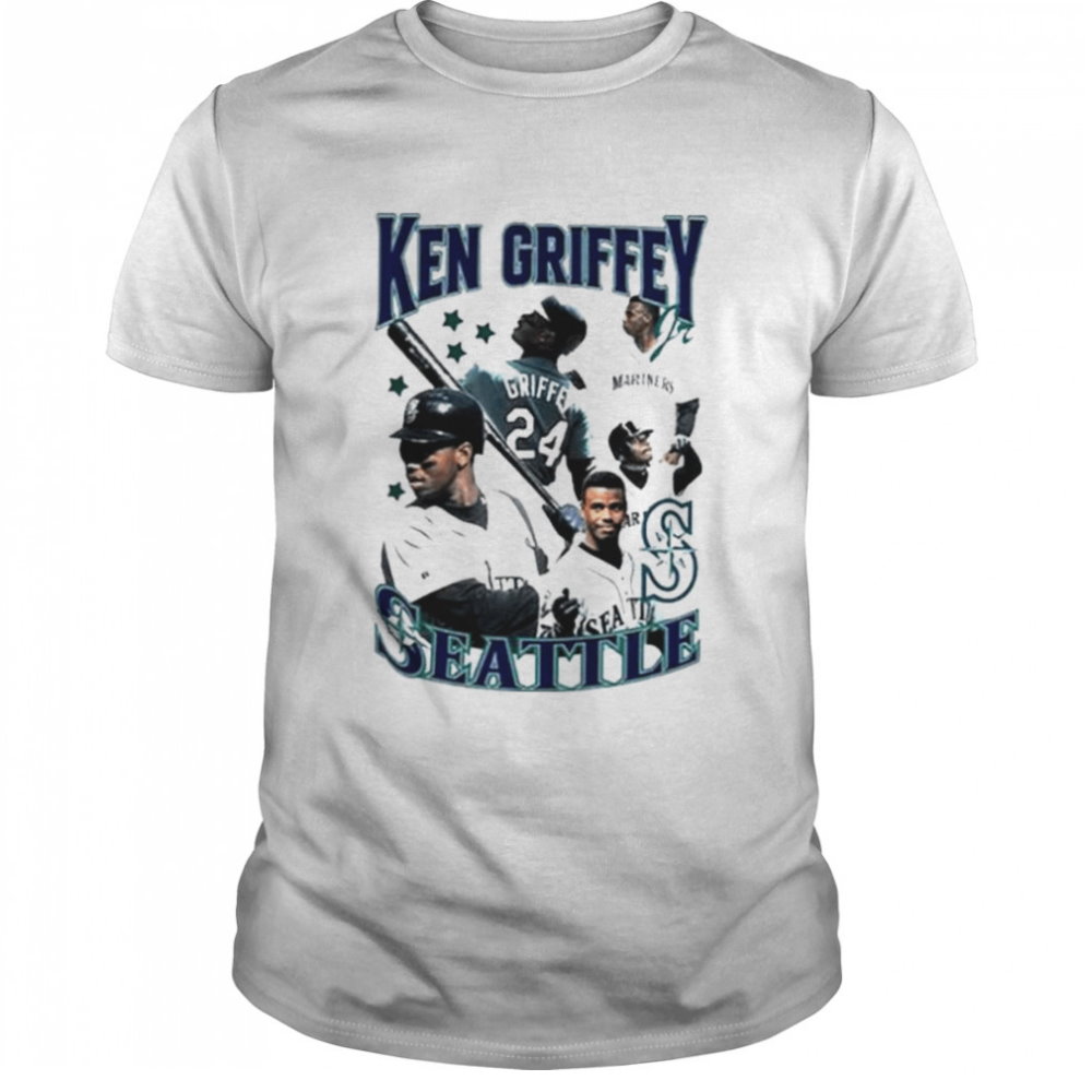 Ken Griffey Jr. Seattle Mariners Baseball Vintage T Shirt