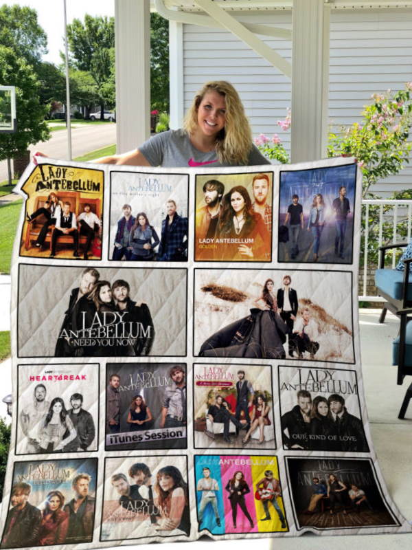 Lady Antebellum 3D Quilt Blanket