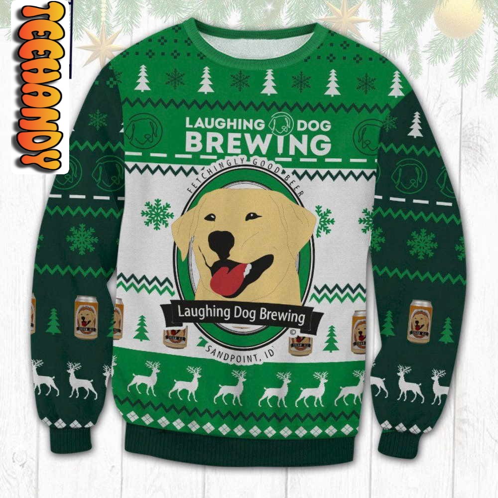 Laughing Dog Brewing Ugly Christmas Sweater