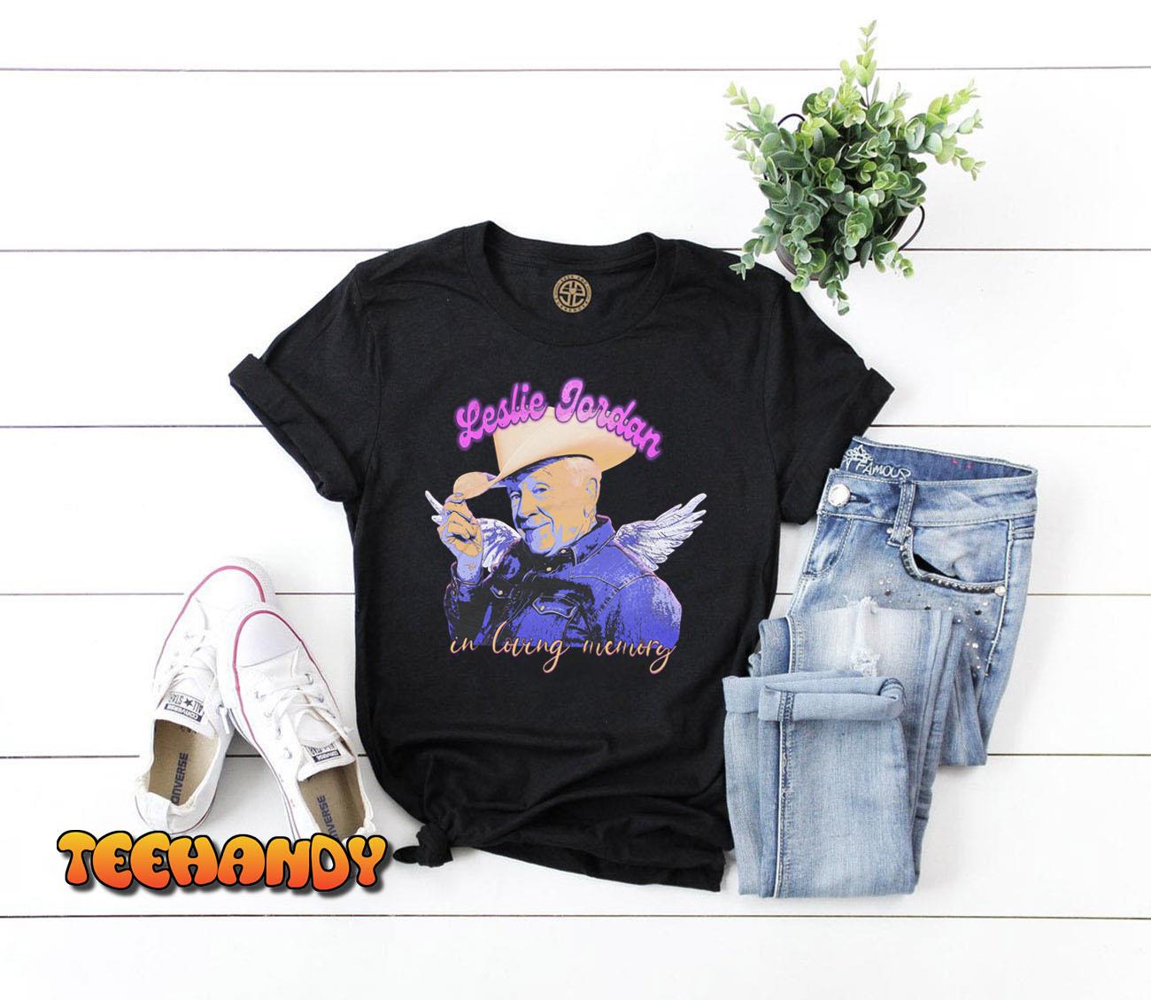 Leslie Jordan Retro Art T-Shirt