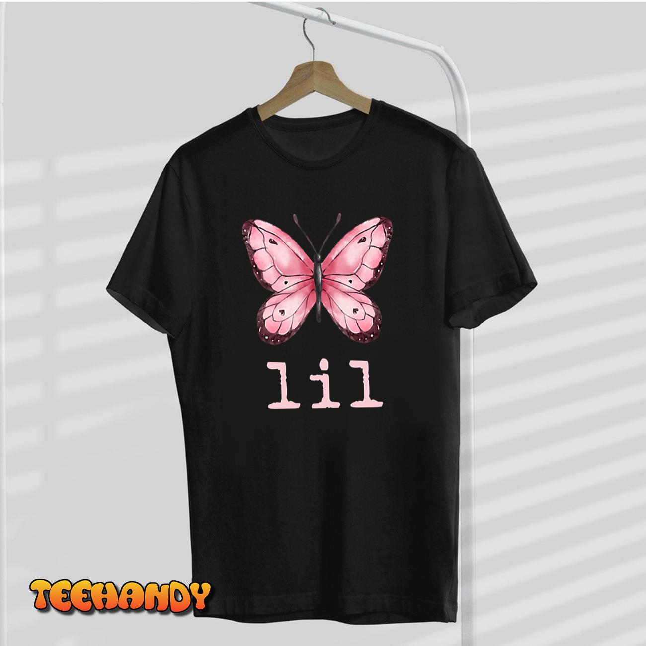 Little Butterfly Sorority Reveal Big Little for Lil Sister T-Shirt