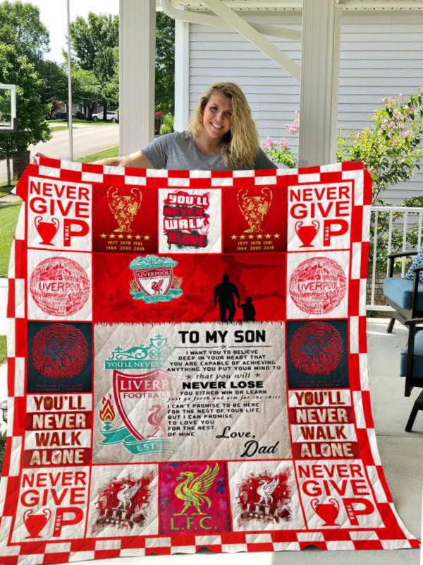 Liverpool 3D Quilt Blanket