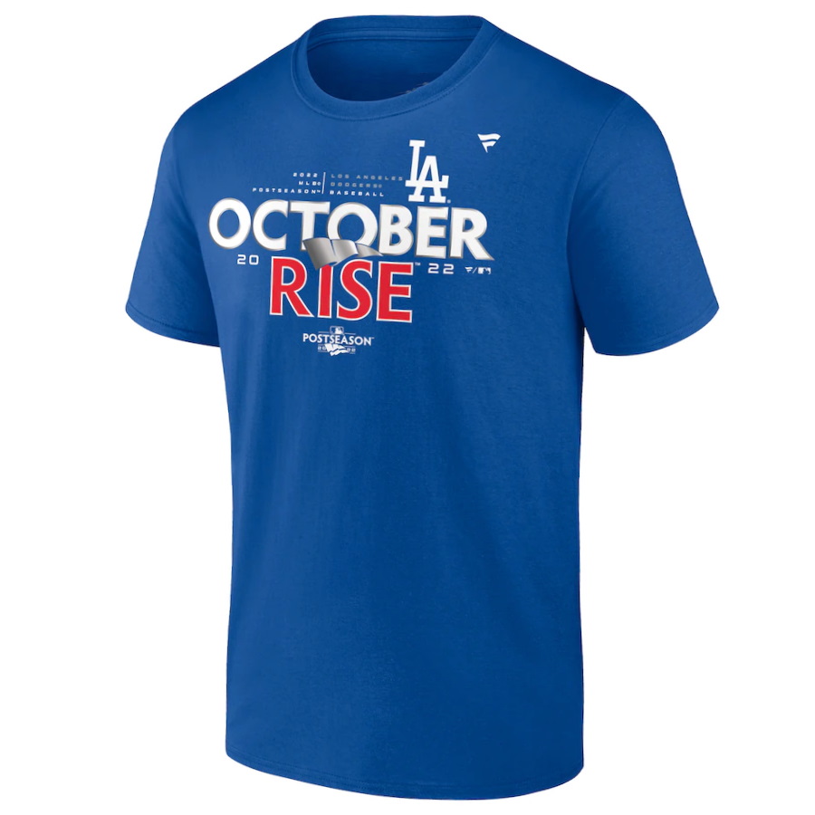 Los Angeles Dodgers October Rise 2022 Postseason Unisex T-Shirt