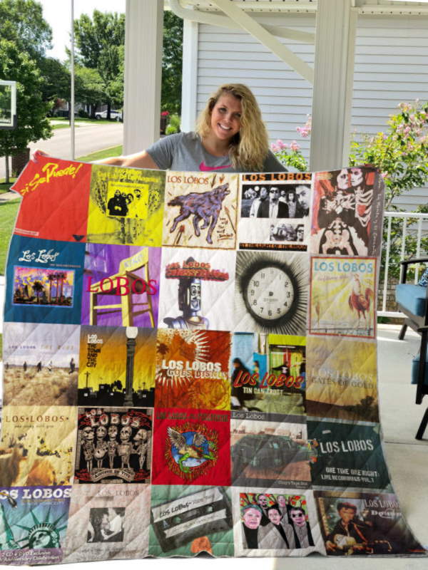 Los Lobos 3D Quilt Blanket