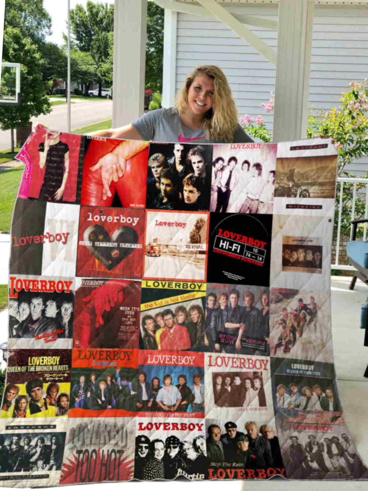 Loverboy 3D Quilt Blanket