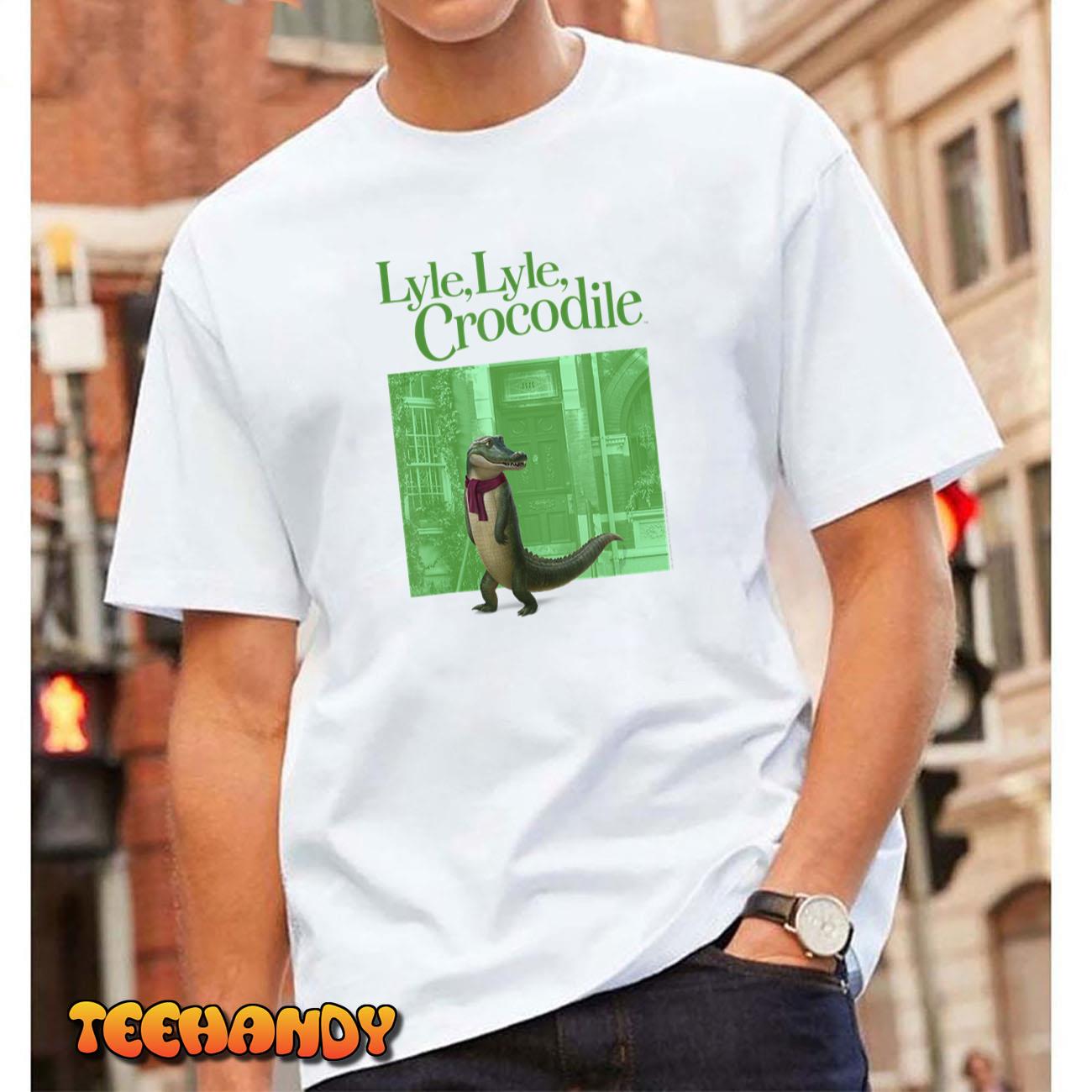 Lyle, Lyle, Crocodile Movie Poster with Logo T-Shirt