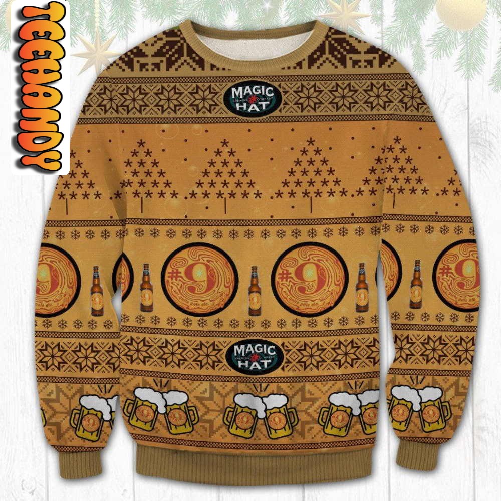 Magic Hat 9 Ugly Christmas Sweater