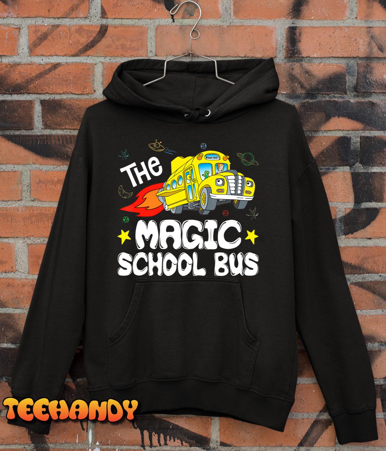 Magic School Bus Driver Funny Seatbelts Everyone Job Pride T-Shirt