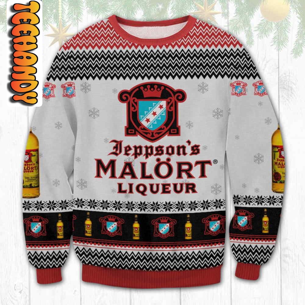 Malort Liqueur Ugly Sweater