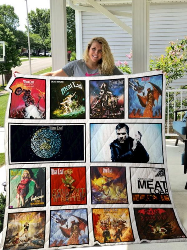 Meat Loaf 3D Quilt Blanket