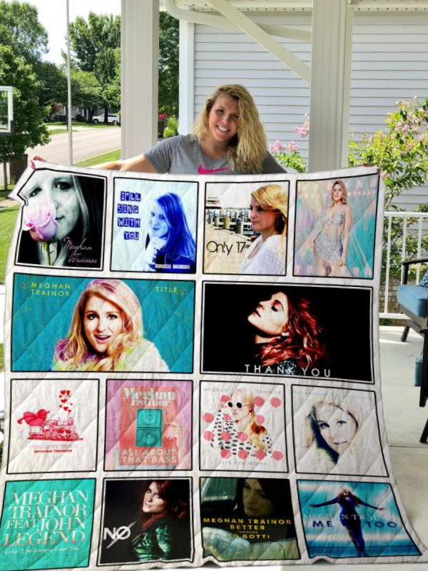 Meghan Trainor 3D Quilt Blanket