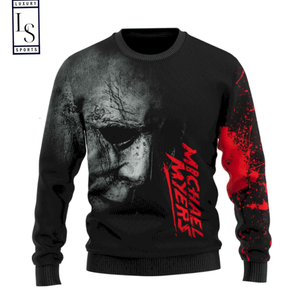 Michael Myers Ugly Christmas Sweater