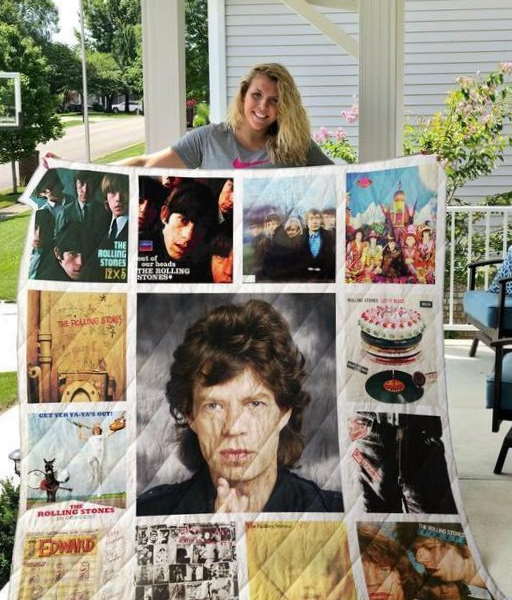 Mick Jagger 3D Quilt Blanket