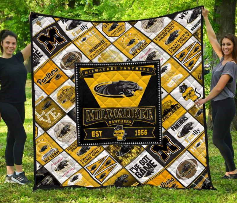 Milwaukee Panthers 3D Quilt Blanket