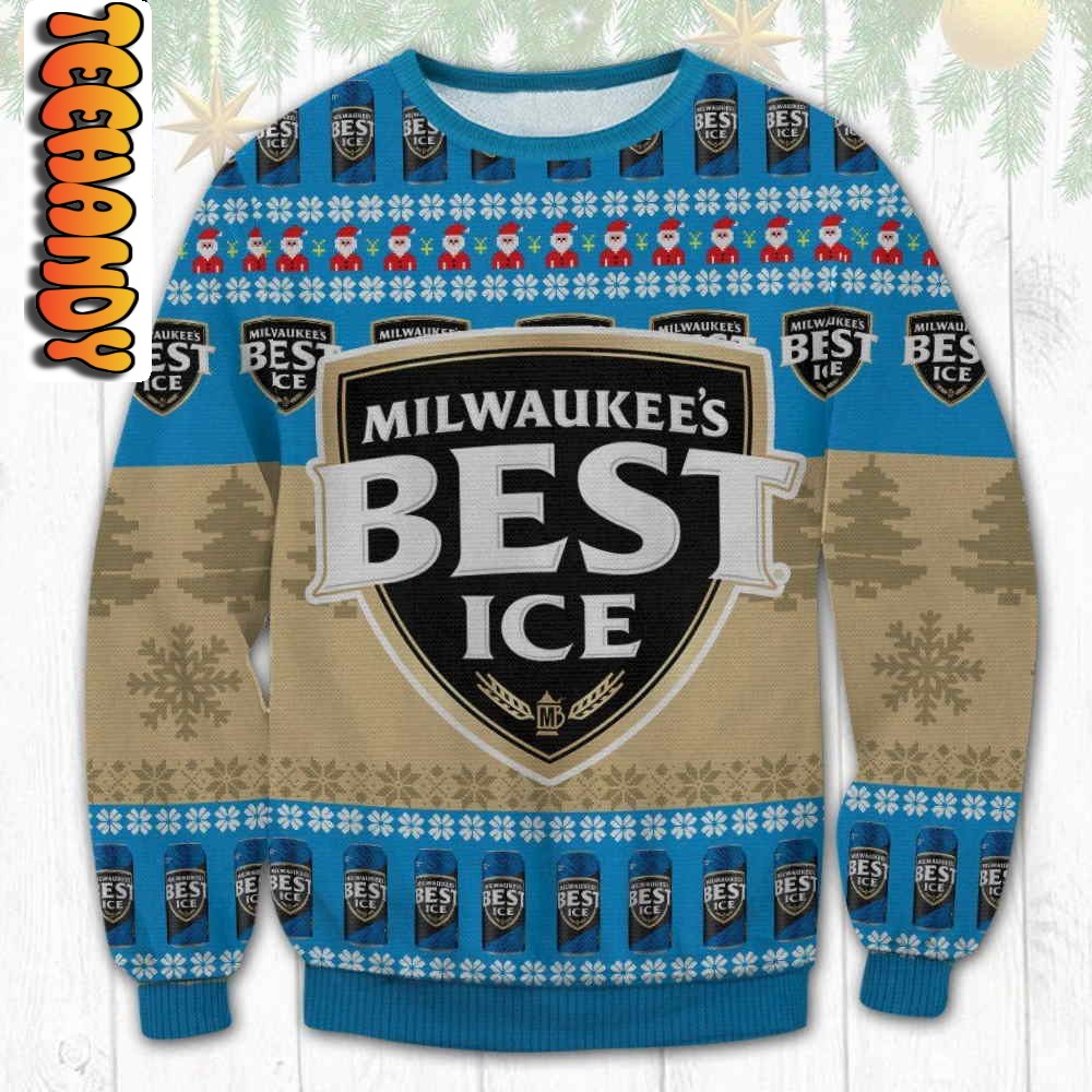 Milwaukee’s Best Ice Ugly Christmas Sweater