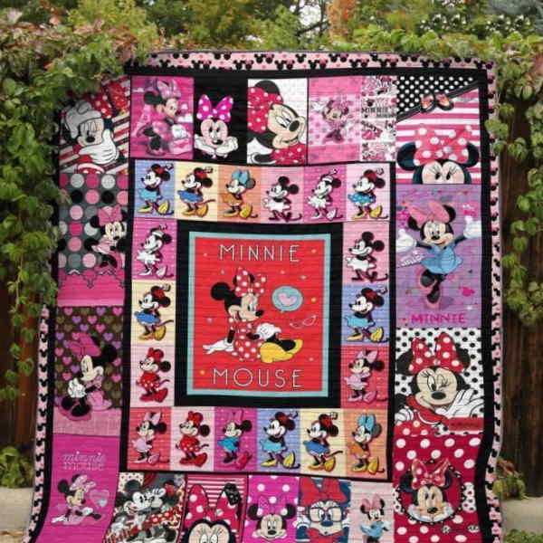 Minnie Fabric 3D Quilt Blanket