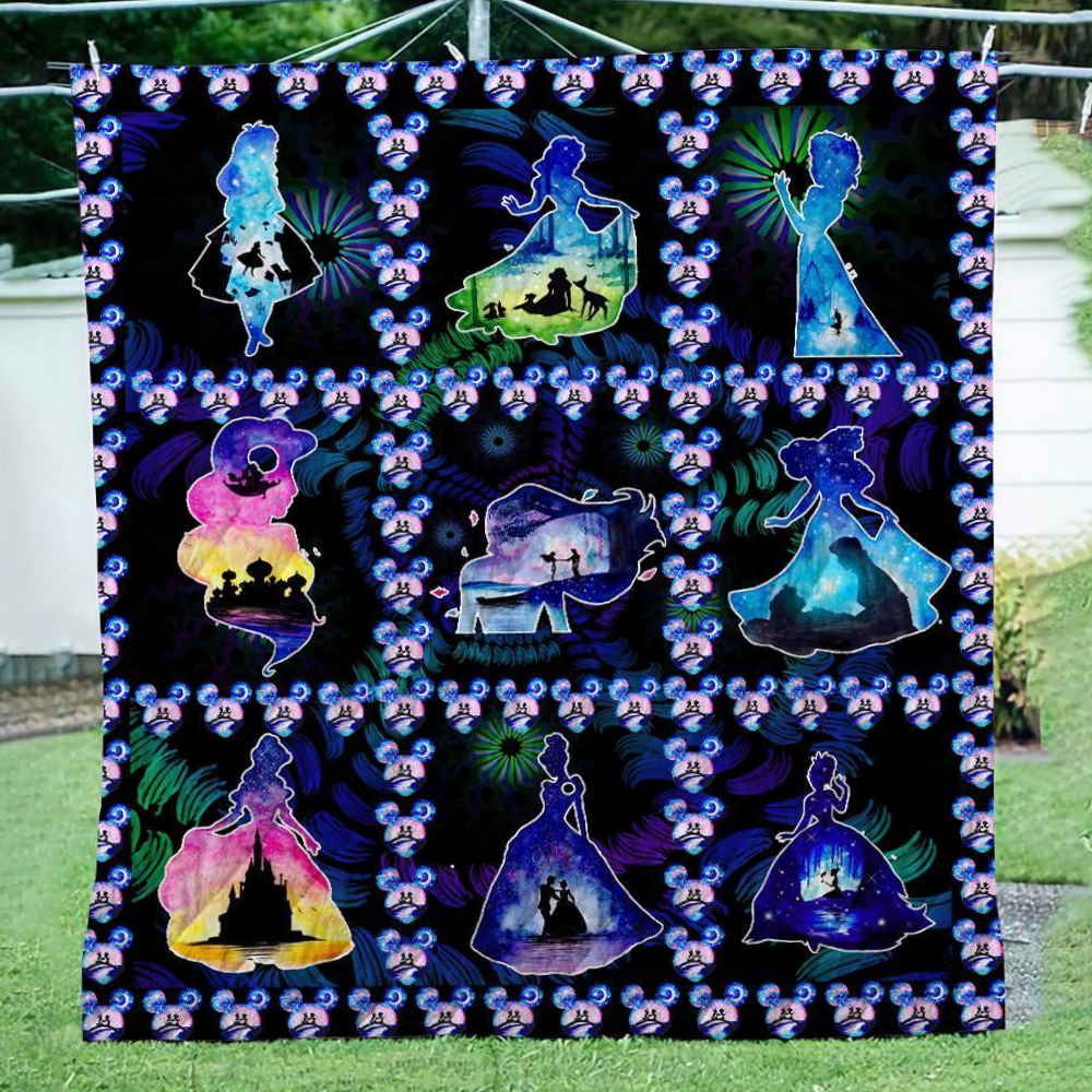 Mk 3D All Over Printed Quilt Blanket