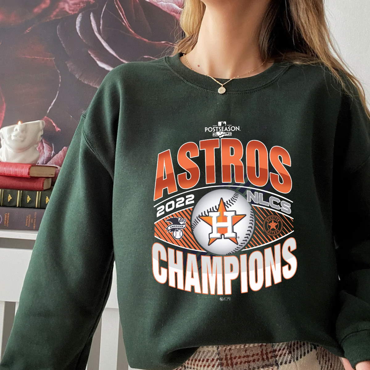 MLB 2022 American League Champions Houston Astros Shirts