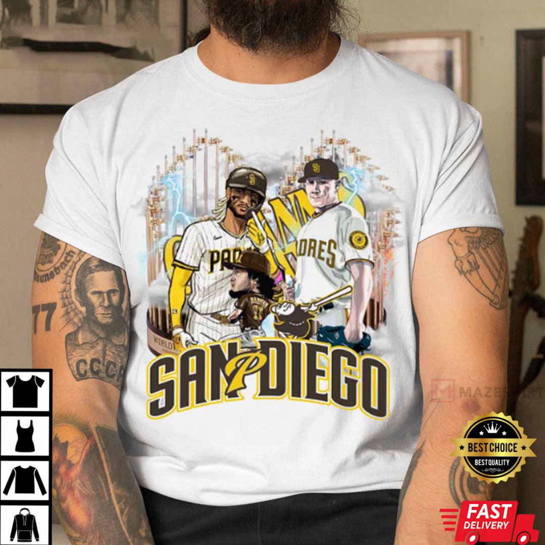MLB 90s San Diego Padres Best T-Shirt