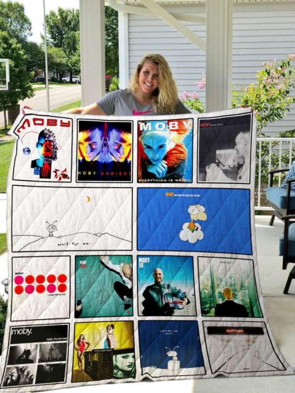 Moby 3D All Over Printed Quilt Blanket