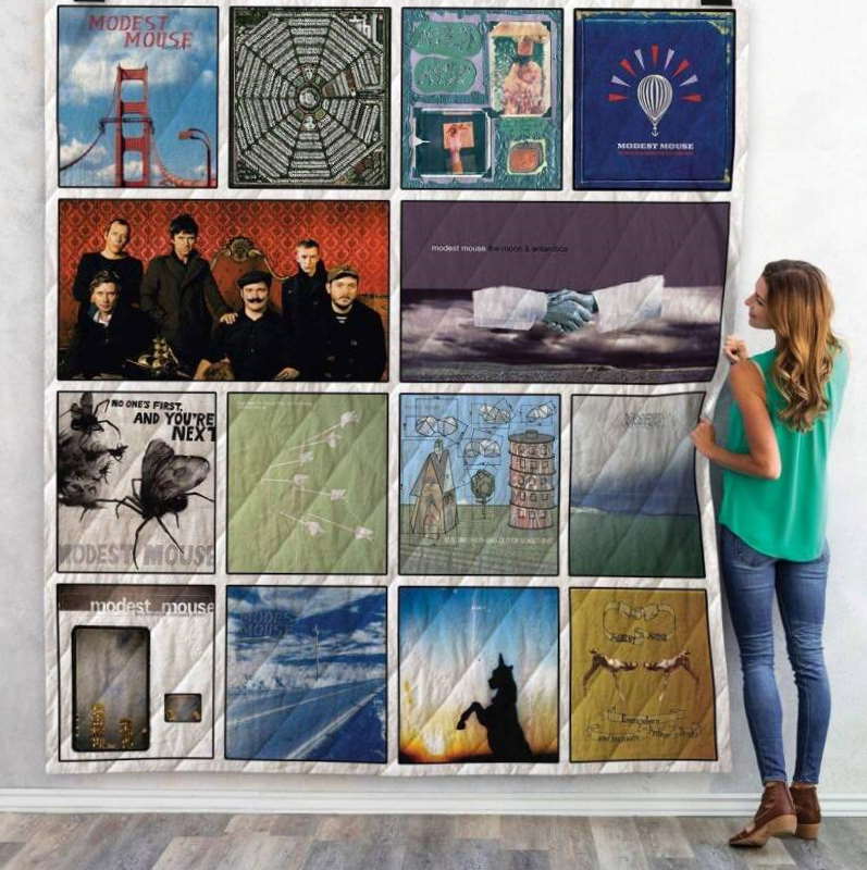 Modest Mouse 3D All Over Printed Quilt Blanket