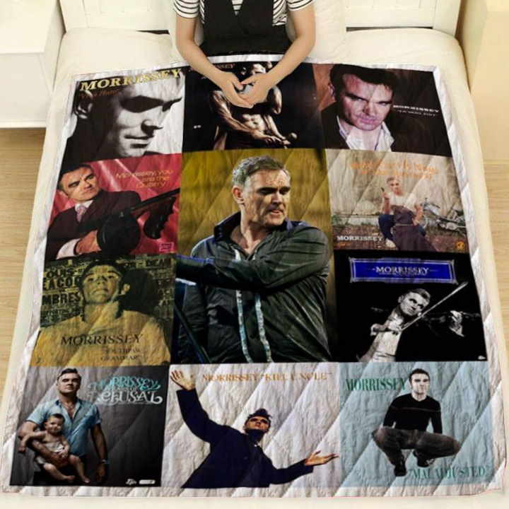 Morrissey Album 3D Quilt Blanket