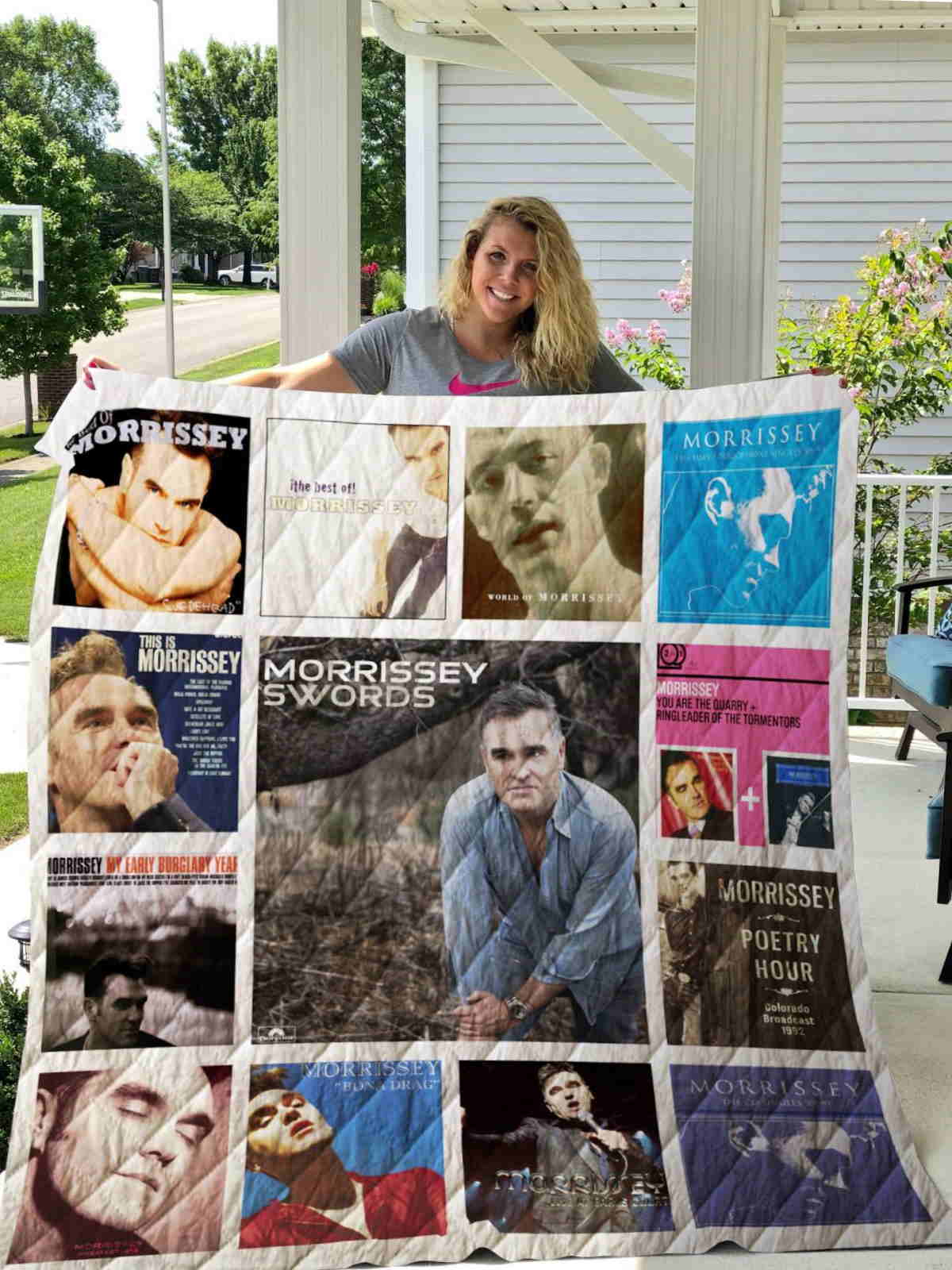 Morrissey Albums 3D All Over Printed Quilt Blanket