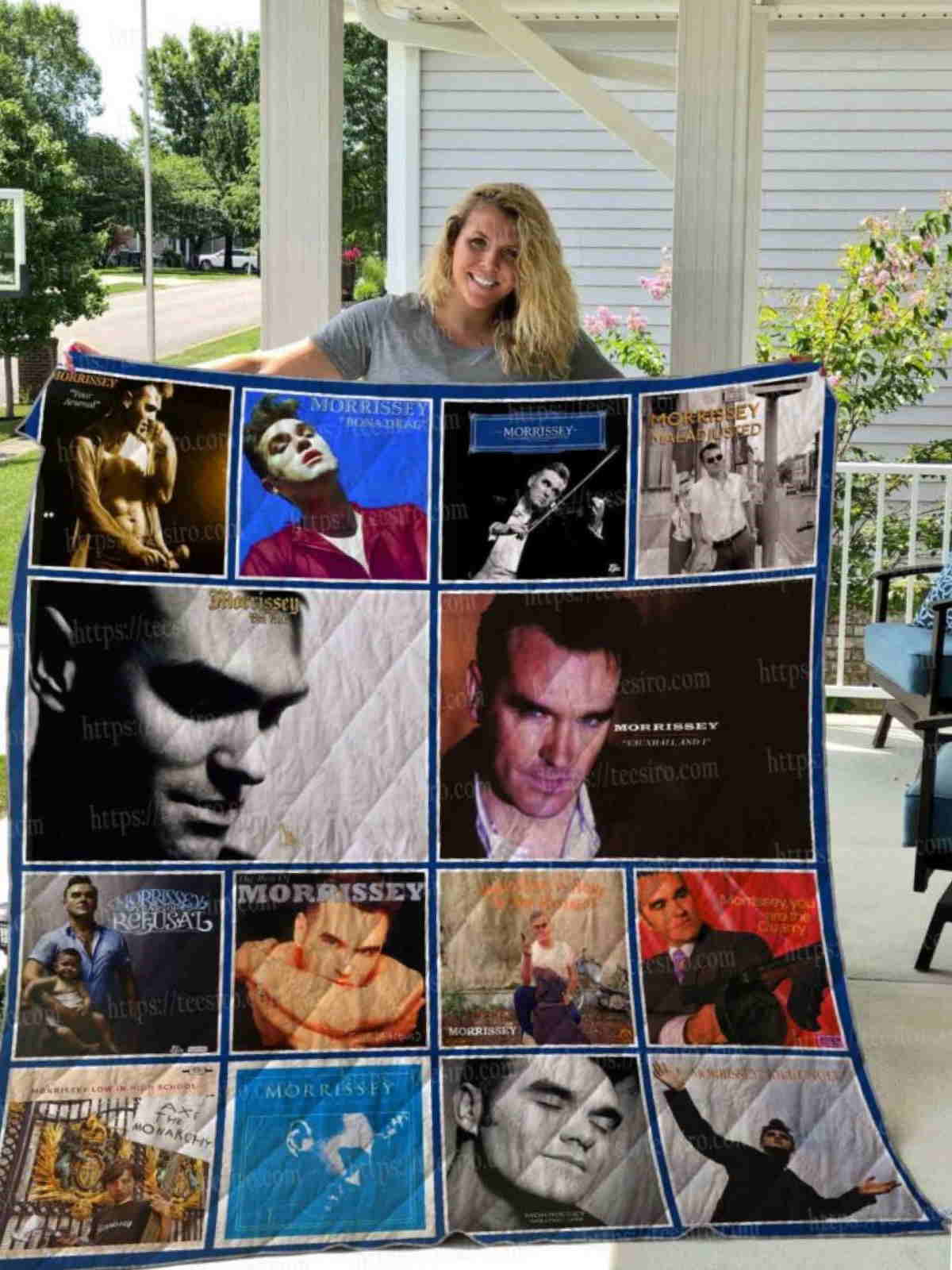 Morrisseyuk 3D All Over Printed Quilt Blanket