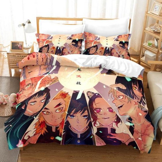 Most Elite Demon Slayer Corps Warriors Bed Set