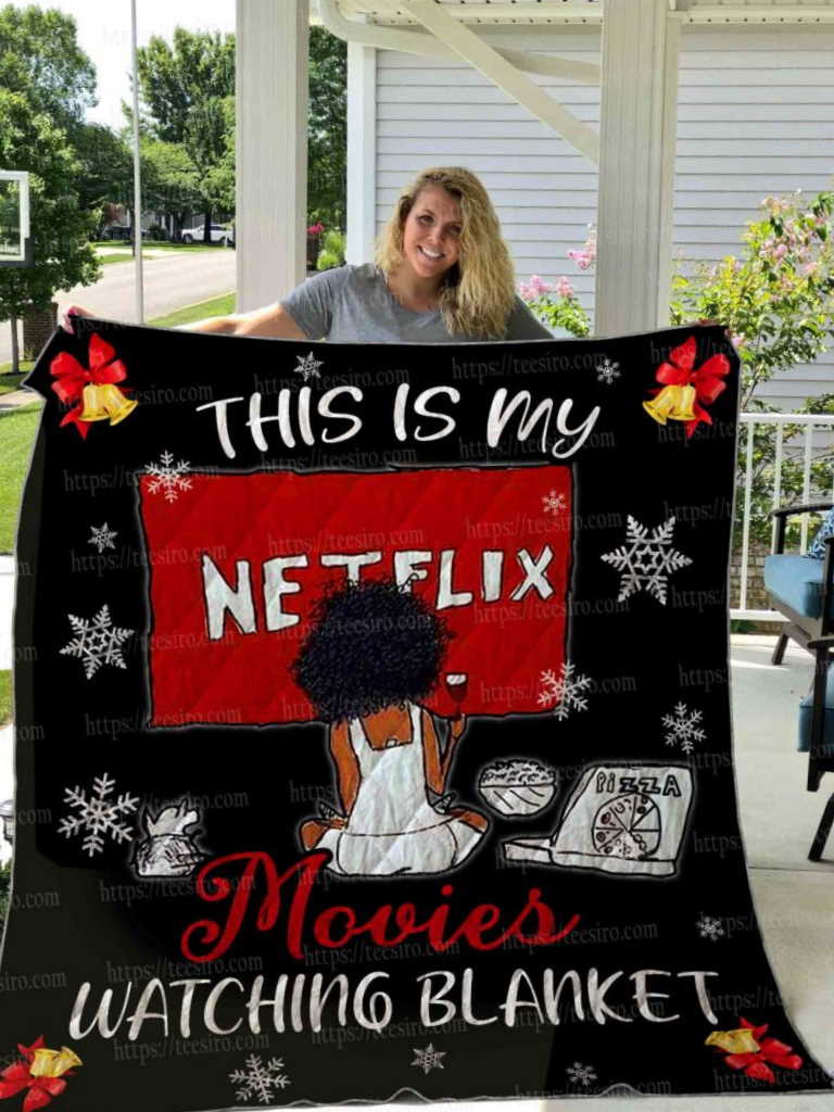 Movies Watching 3D All Over Printed  Quilt Blanket