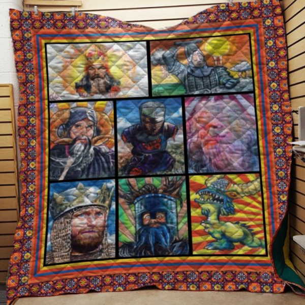 Mp Art 3D All Over Printed Quilt Blanket