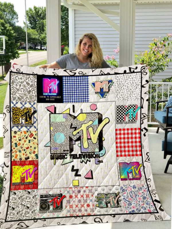 Mtv 3D All Over Printed Quilt Blanket