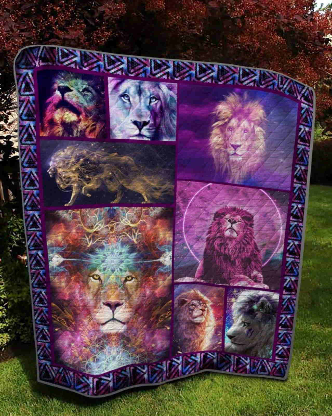 My Lion 3D Quilt Blanket