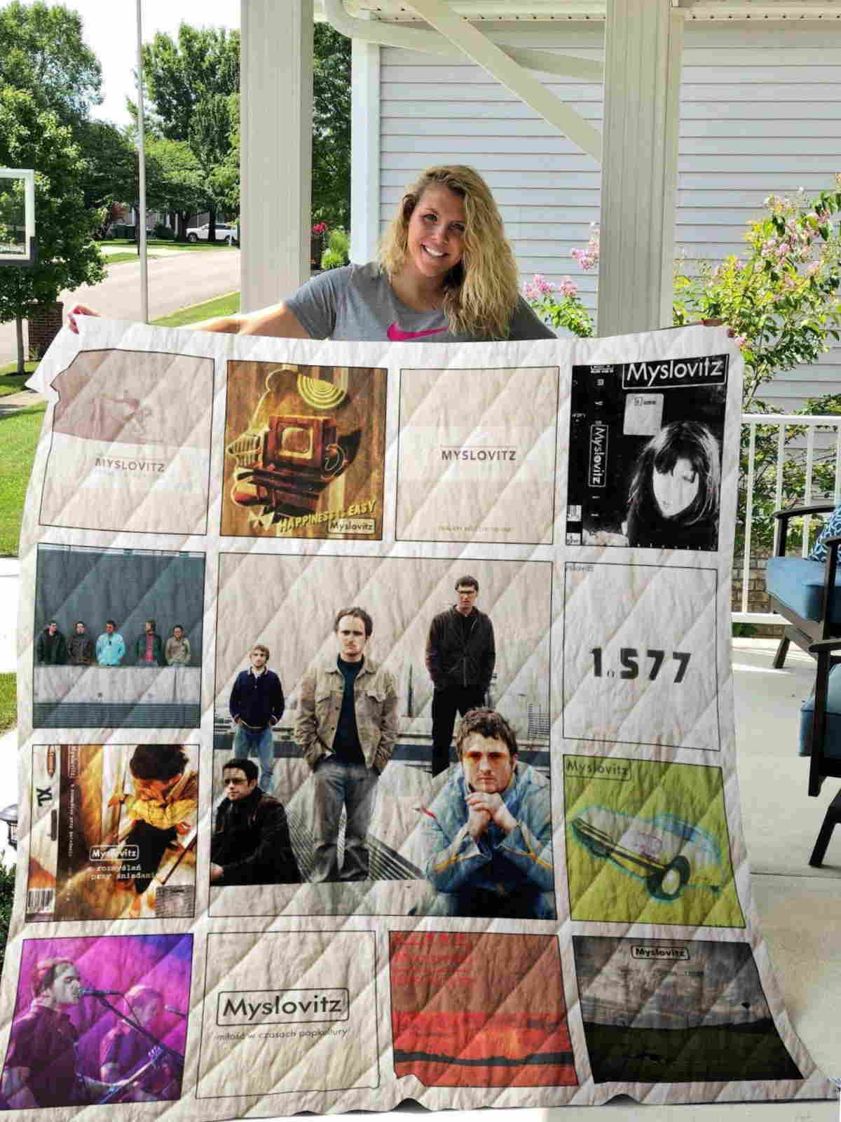 Myslovitz Albums 3D Quilt Blanket