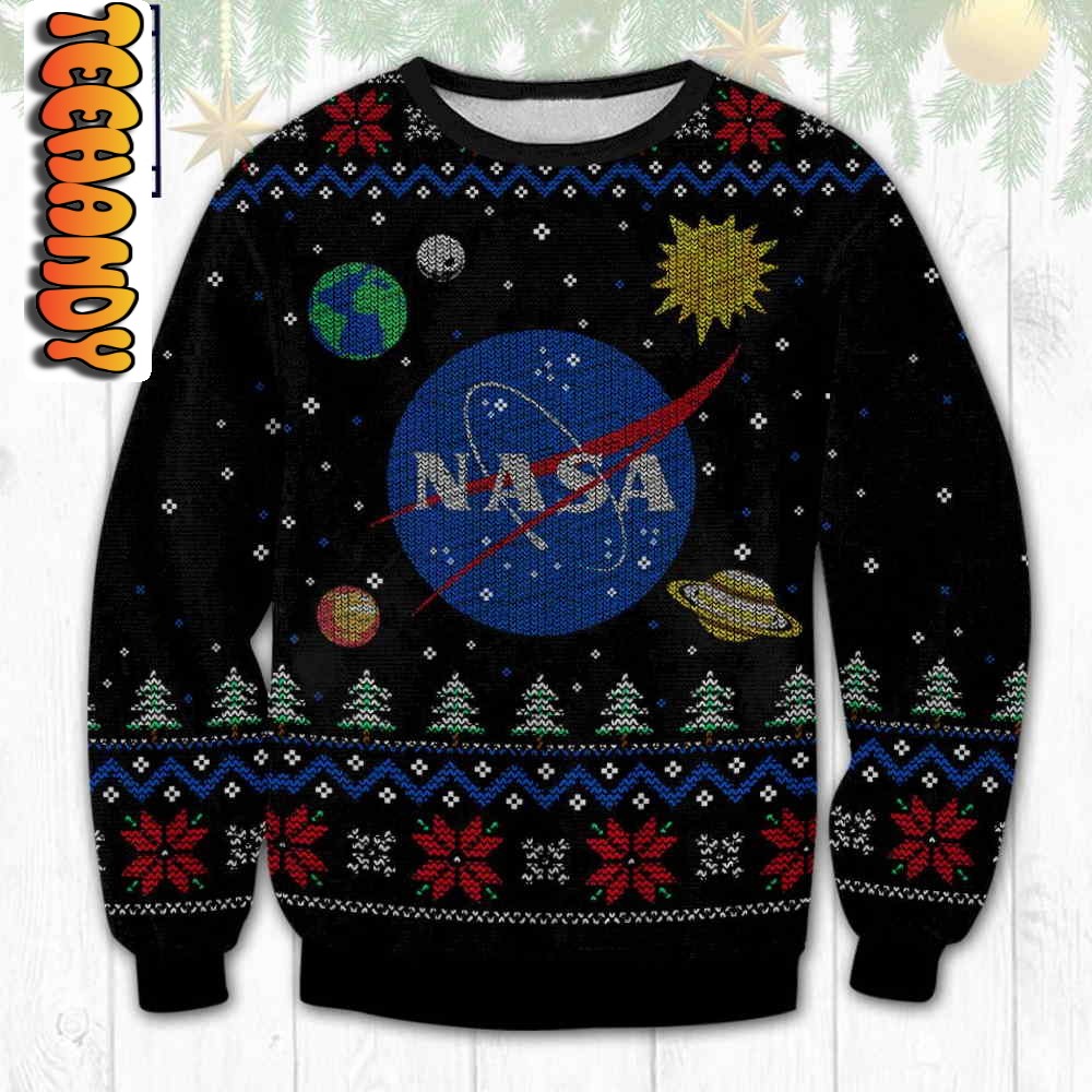 NASA Ugly Christmas Sweater